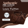 PreLoved Authentic Rank A Louis Vuitton Westminster GM Damier Ebene Canvas