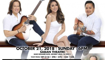 Music Is US | Saban Theater Beverly Hills Oct 21, 2018 ft. Aiza Seguerra, Morissette Amon & Joey G