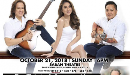 Music Is US | Saban Theater Beverly Hills Oct 21, 2018 ft. Aiza Seguerra, Morissette Amon & Joey G