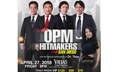 The OPM Hitmakers San Diego Concert April 27, 2018 Viejas Casino & Resort