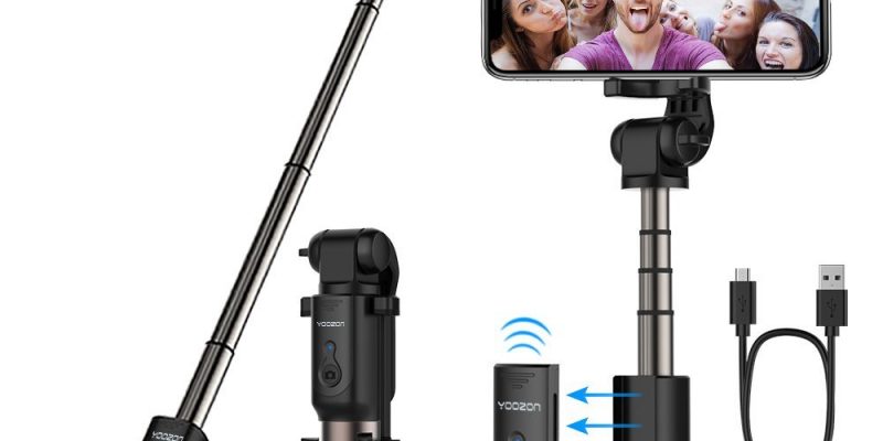 Yoozon Selfie Stick Bluetooth, Extendable Selfie Stick with Wireless Remote and Tripod Stand Selfie Stick for iPhone X /iPhone 8 /8 Plus/iPhone 7/iPhone 7 Plus/Galaxy Note 8/S8 /S8 Plus/Google